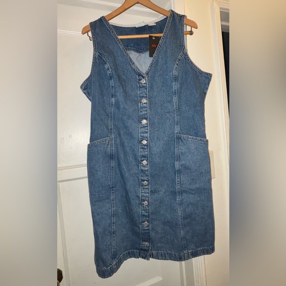 Levi's Blue Denim Dress